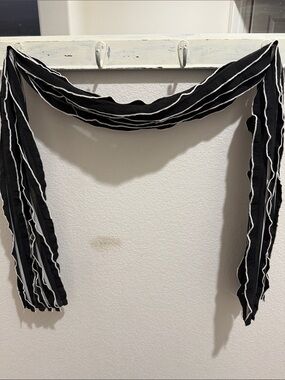 Forever 21 Black and White Striped Top